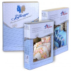 Комплект постельного белья "Икебана" (арт. 9241, 1,5-спальный, бязь, 2 наволочки 70х70) - Фото 1