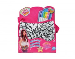 Сумка - раскраска "Лето" с блестками - Фото 1