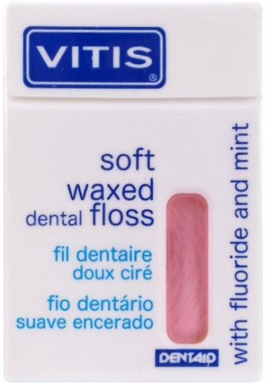 Нить межзубная «Waxed Dental Floss with Fluoride and Mint»