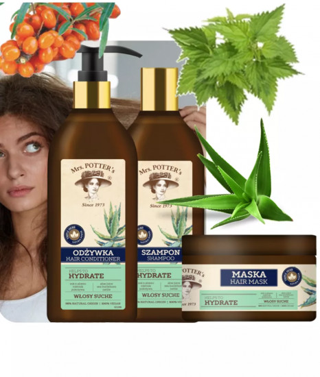 Кондиционер для волос увлажняющий Triple Herb Hydrate «Тройная сила трав. Алоэ, облепиха, крапива»