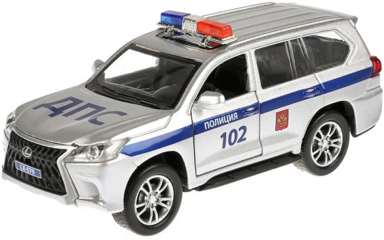 Машина инерционная «Lexus Lx-570. Полиция»