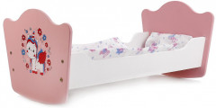Кроватка для кукол «Милый пони» - Фото 1