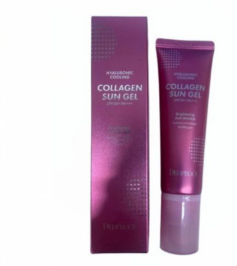 Гель для лица солнцезащитный «Hyaluronic Cooling Collagen Sun Gel» SPF 50+ PA++++