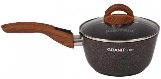 Ковш со съемной ручкой и крышкой «Granit ultra original»