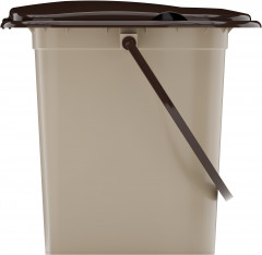 Ведро-туалет с крышкой - Фото 1