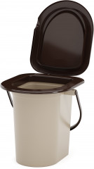 Ведро-туалет с крышкой - Фото 2