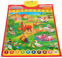 Плакат обучающий «Домашние животные» - Фото 2