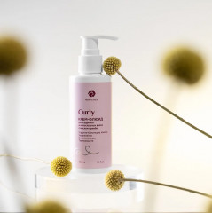 Крем-флюид для кудрявых и непослушных волос с маслом крамбе - Фото 2