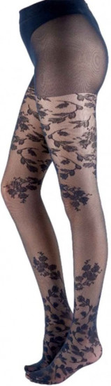 Колготки с цветочным рисунком «Autumn Fall Floral Tights»