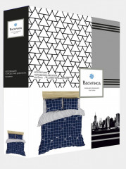 Комплект постельного белья (арт. 389, евро, поплин, 2 наволочки 70×70) - Фото 1