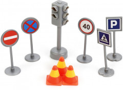 Набор игровой «Светофор и дорожные знаки» - Фото 1
