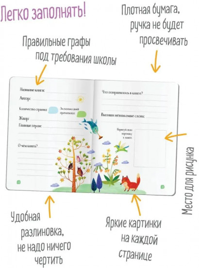 Дневник читательский «Сказки. Кот учёный»