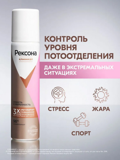 Дезодорант-антиперспирант «Сухость и уверенность»