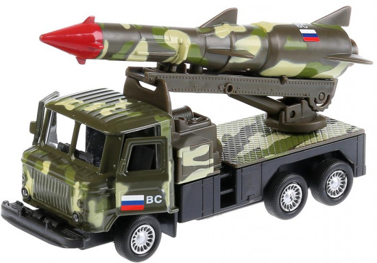 Машина инерционная «ГАЗ 66 с ракетой»