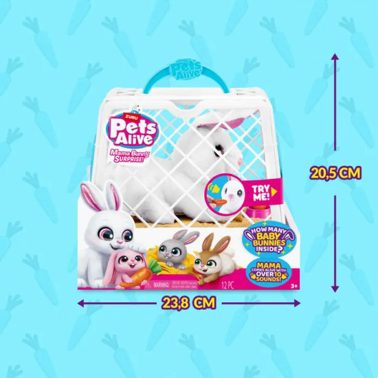 Набор игровой интерактивный «Mama Bunny and Baby»