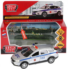 Машина инерционная «Lada Vesta Sw Cross Полиция» - Фото 1