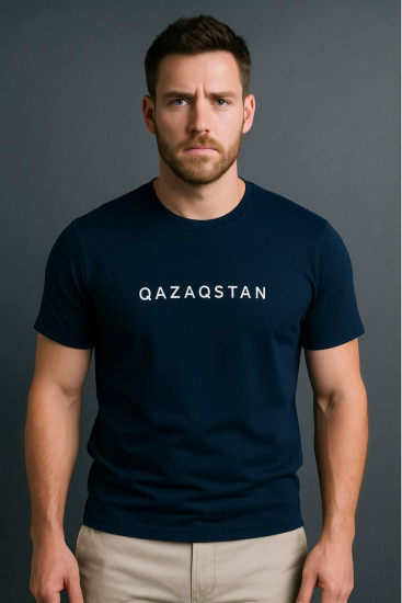 Футболка мужская «QAZAQSTAN»