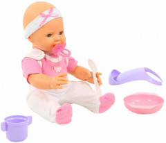 Пупс с соской и набором для кормления - Фото 5