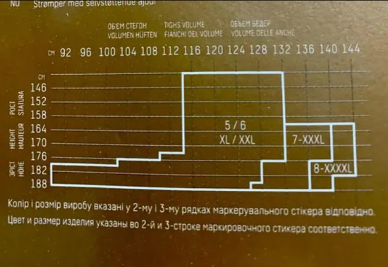 Чулки женские «Positive hold-ups»