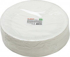 Набор тарелок одноразовых бумажных ламинированных - Фото 6