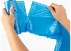 Мешки для мусора с ручками прочные - Фото 5