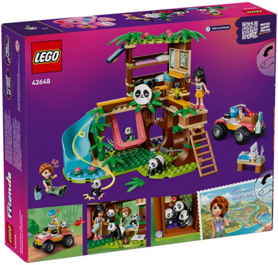 Конструктор LEGO® 42648 Уход за пандами в заповеднике