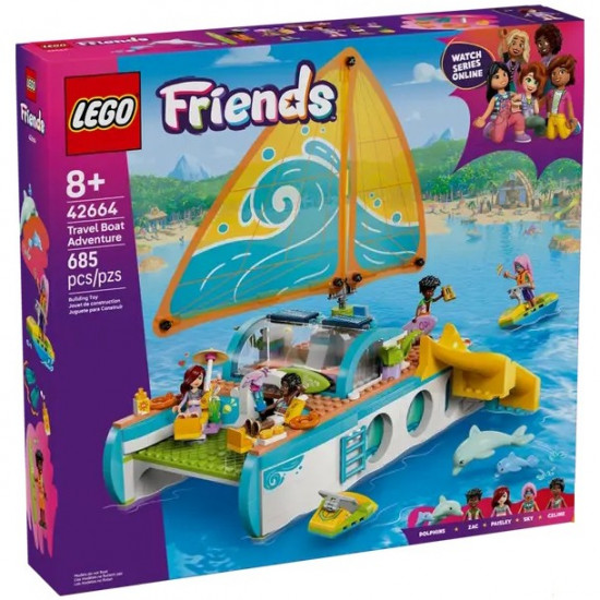 Конструктор LEGO® 42664 Путешествие и приключения на яхте