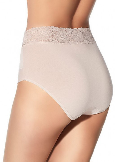 Высокие трусики +size с широким кружевным поясом Dolce Cinture