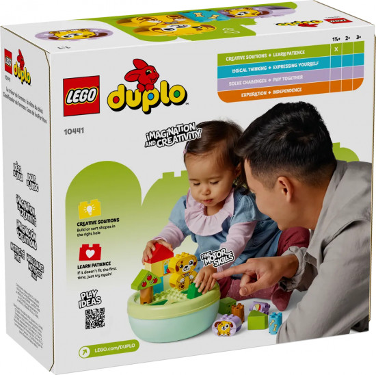 Конструктор LEGO® 10441 Сортировка форм: домик для щенка