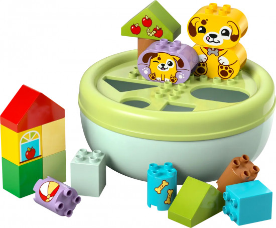 Конструктор LEGO® 10441 Сортировка форм: домик для щенка