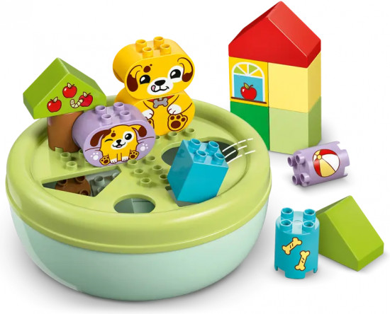 Конструктор LEGO® 10441 Сортировка форм: домик для щенка