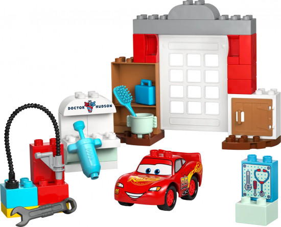 Конструктор LEGO® 10456 Визит Маккуина в гараж Дока