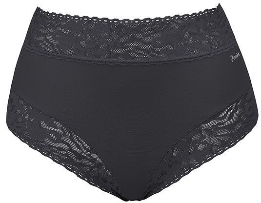 Высокие трусики-слипы с кружевной отделкой Soft lace