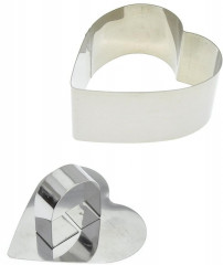 Форма кулинарная с крышкой-прессом «Сердце» - Фото 2