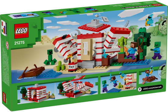 Конструктор LEGO® 21275 Динамитный дом в джунглях