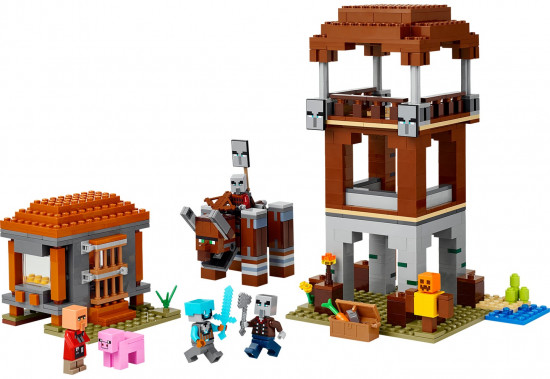 Конструктор LEGO® 21278 Аванпост разбойников и Разоритель