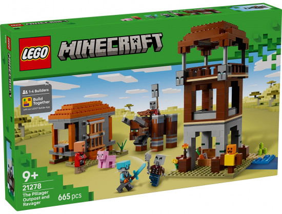 Конструктор LEGO® 21278 Аванпост разбойников и Разоритель