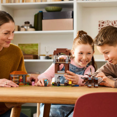 Конструктор Minecraft 21278 Аванпост разбойников и Разоритель. The Pillager Outpost and Ravager - Фото 4