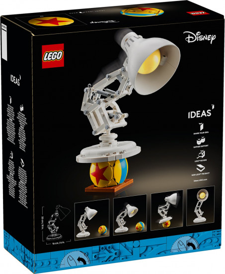 Конструктор LEGO® 21357 Дисней Пиксар Люксо-младший