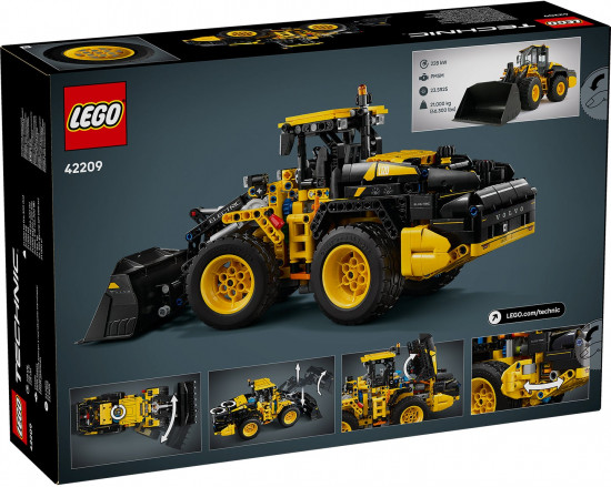 Конструктор LEGO® 42209 Колесный погрузчик Volvo L120 Electric