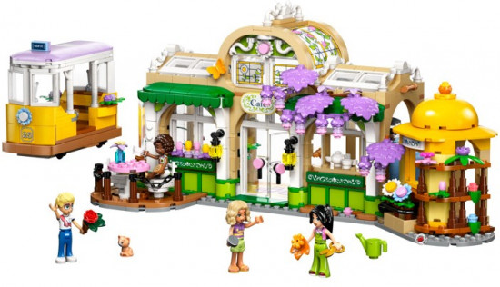 Конструктор LEGO® 42671 Кафе с растениями и цветочный магазин