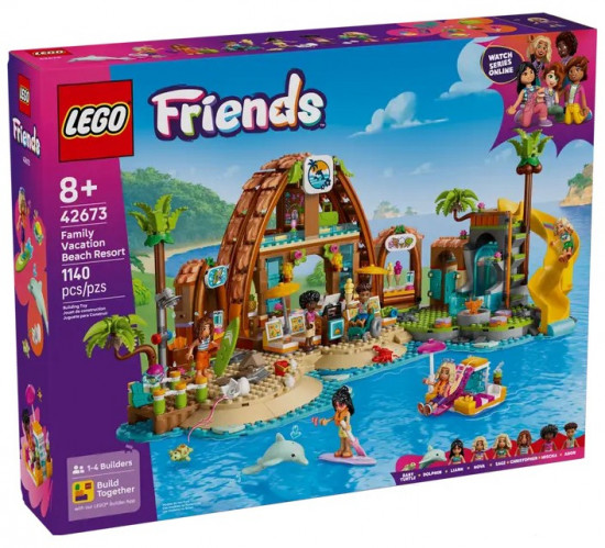 Конструктор LEGO® 42673 Семейный отдых на пляжном курорте