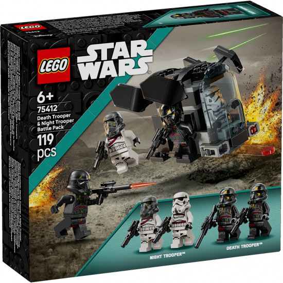 Конструктор LEGO® 75412 Боевой набор: штурмовик «Звезды Смерти» и ночной штурмовик