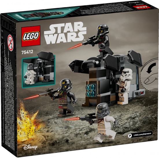 Конструктор LEGO® 75412 Боевой набор: штурмовик «Звезды Смерти» и ночной штурмовик