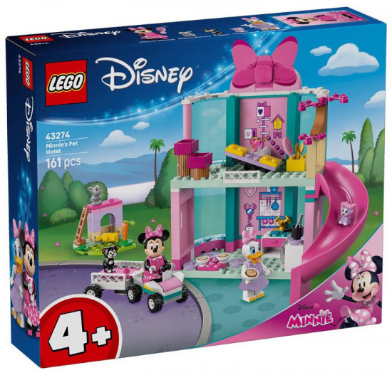 Конструктор LEGO® 43274 Отель для домашних животных Минни