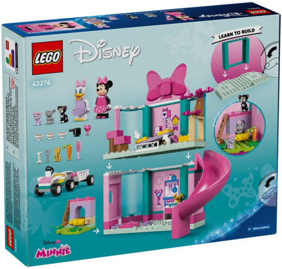 Конструктор LEGO® 43274 Отель для домашних животных Минни