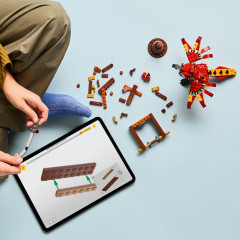 Конструктор Harry Potter 76448 Фоукс, феникс Дамблдора. Fawkes: Dumbledore's Phoenix - Фото 5