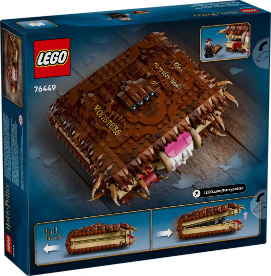 Конструктор LEGO® 76449 Кусачая «Чудовищная книга о чудовищах»