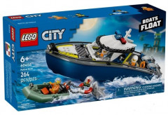 Конструктор City 60456 Полицейская погоня на лодке. Police Boat Chase - Фото 2