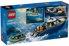 Конструктор City 60456 Полицейская погоня на лодке. Police Boat Chase - Фото 3